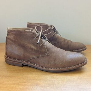 H.S Trask Congac Leather Chukka Leather Boots‎